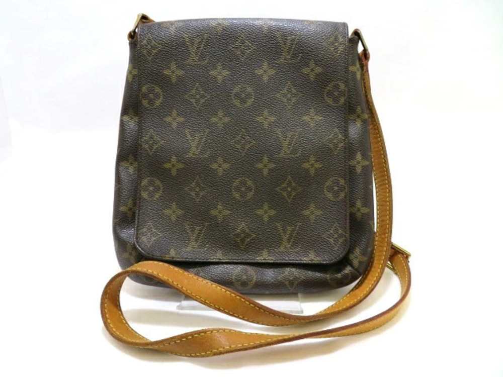 LOUIS VUITTON Long Shoulder Bag Musette Salsa Monogram